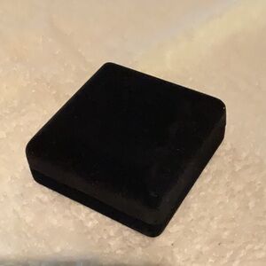 Black velvet jewelry gift box. 3.5"x3.5"x1.5". Free with jewelry purchase.